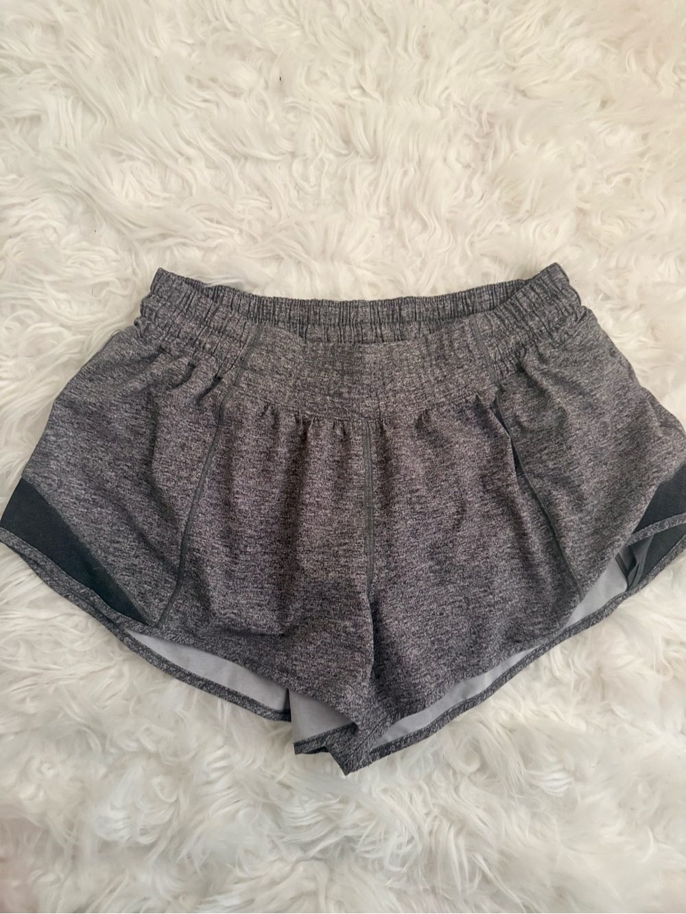 lululemon athletica Gray Heather Athletic Shorts